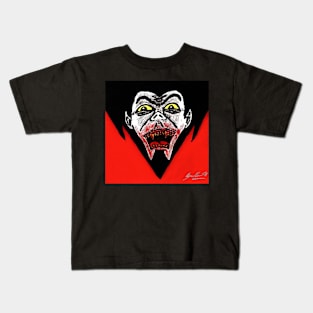 Dracula Splatter Kids T-Shirt